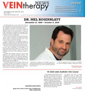 Vein Therapy News January 2020 cover